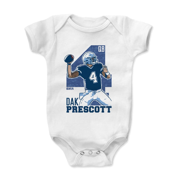 Dak Prescott Baby Clothes, Dallas Football Kids Baby Onesie