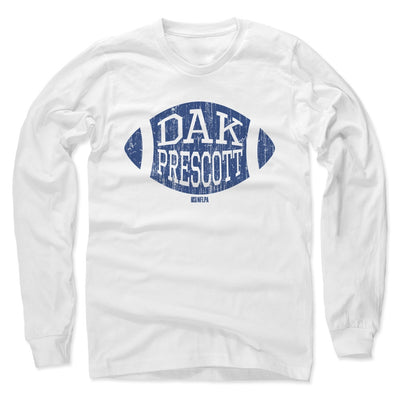 Dak Prescott Long Sleeve T-Shirt, Dallas Football Men's Long Sleeve T-Shirt