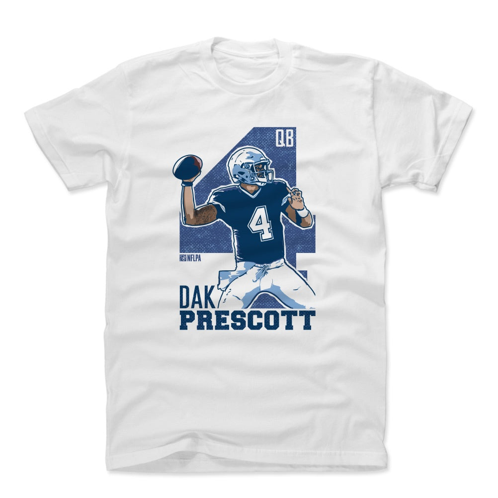 Dak Prescott Shirt | Dallas Football Men's Cotton T-Shirt | 500 Level
